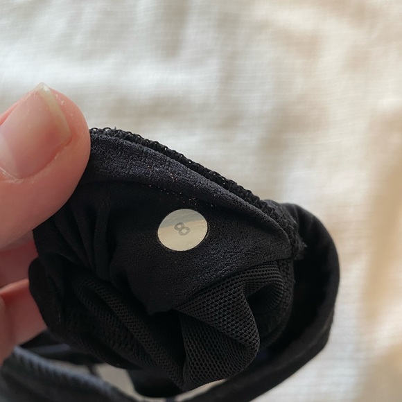 Black lululemon Y bra. Removable pads not included. - Picture 4 of 5